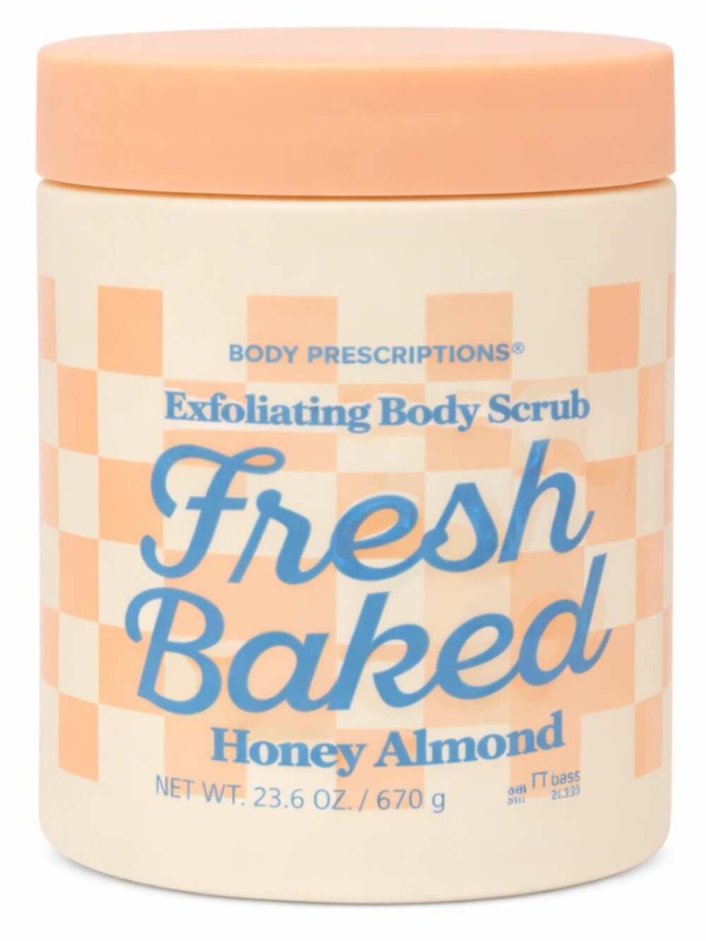 Body Prescriptions Fresh Baked Honey Almond Body Scrub Exfoliating 23.6 oz